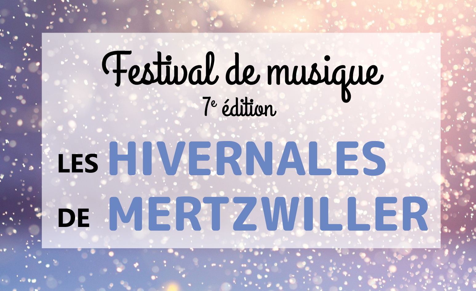 Festival Les Hivernales - Harmonie Concordia de Dauendorf