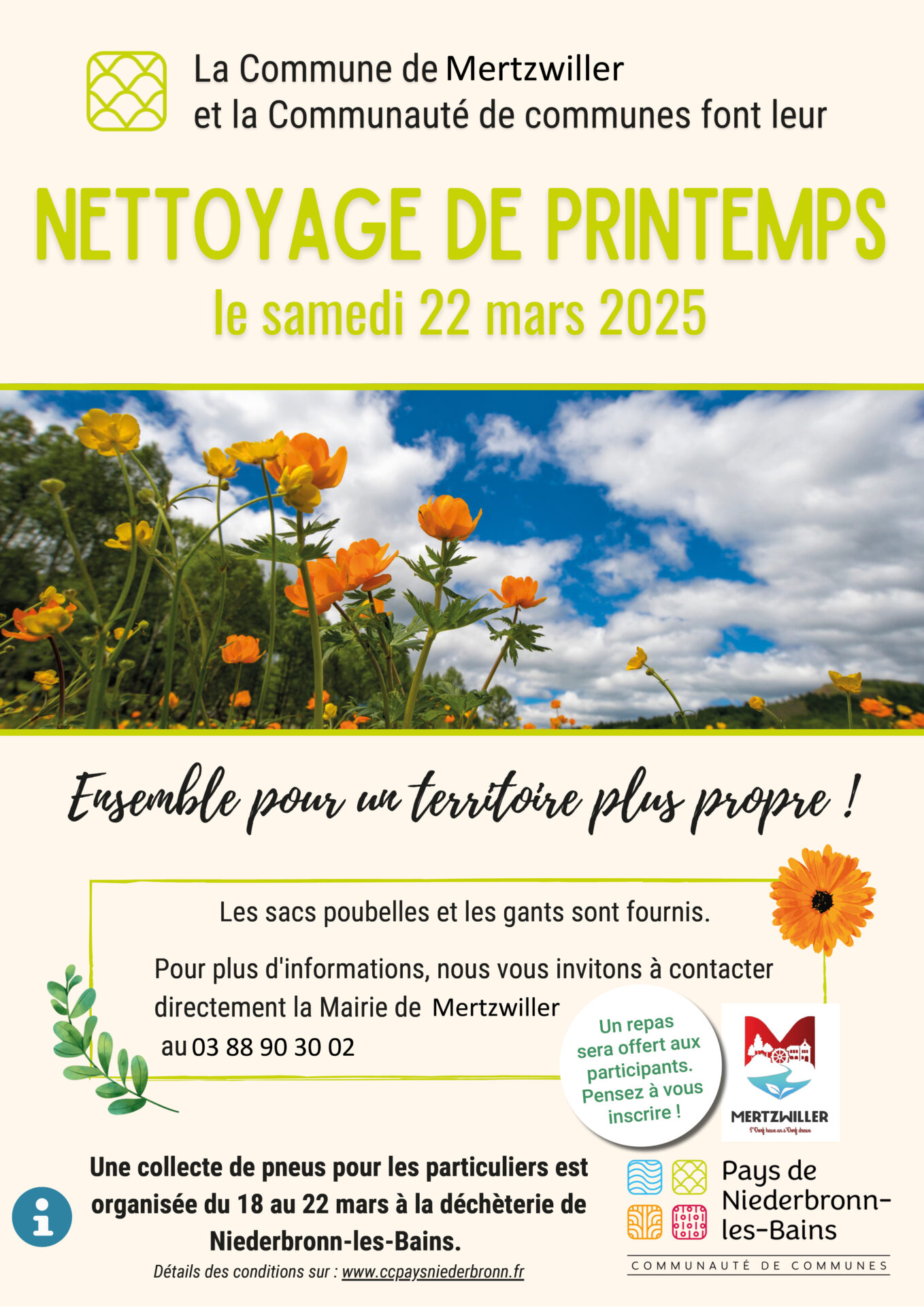 Nettoyage de printemps